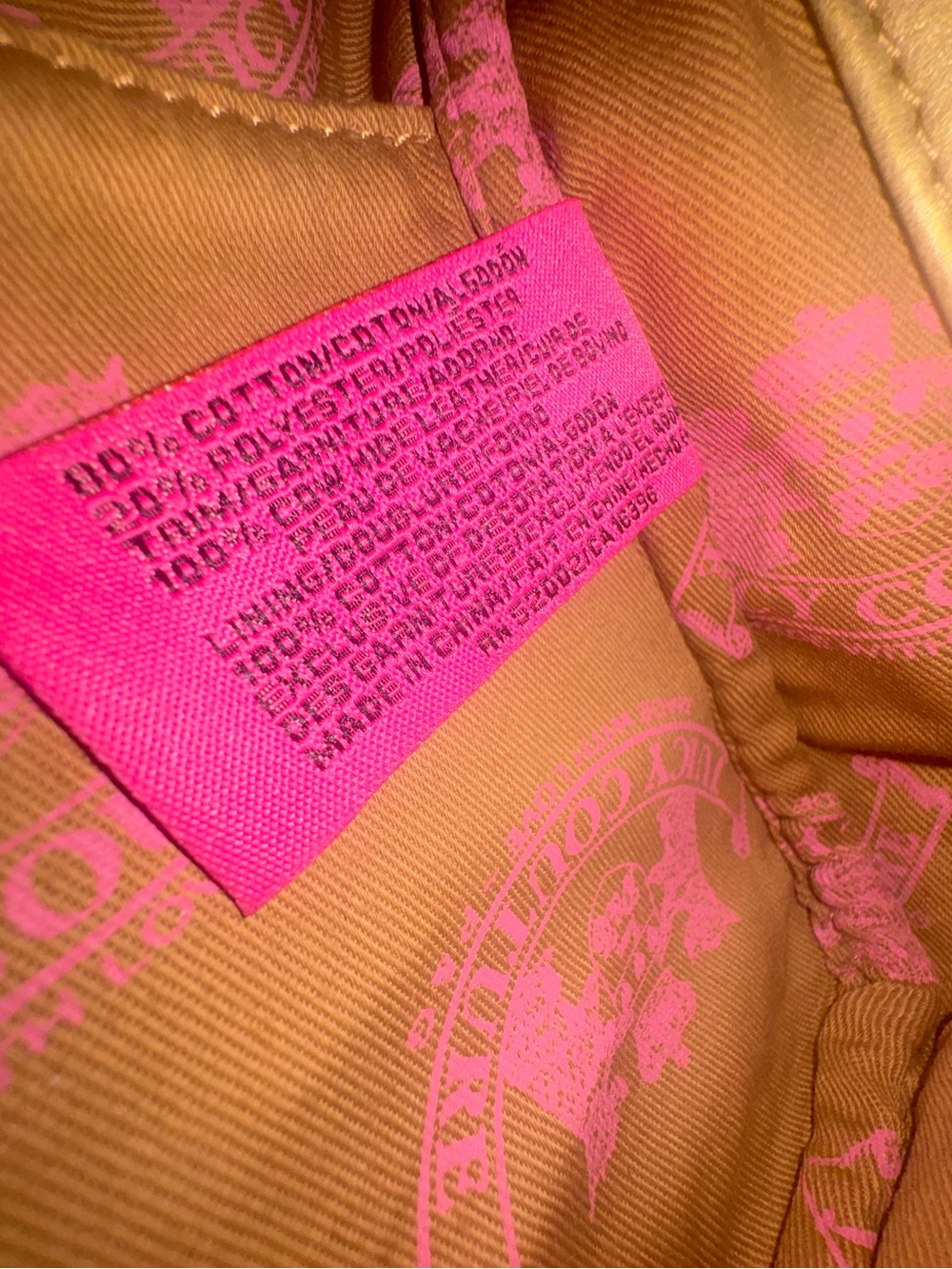 Juicy Couture 🩷🤎 Vintage Royal Juicy Bowler Bag: “Girls Will Be Juicy Girls” - Picture 13 of 16